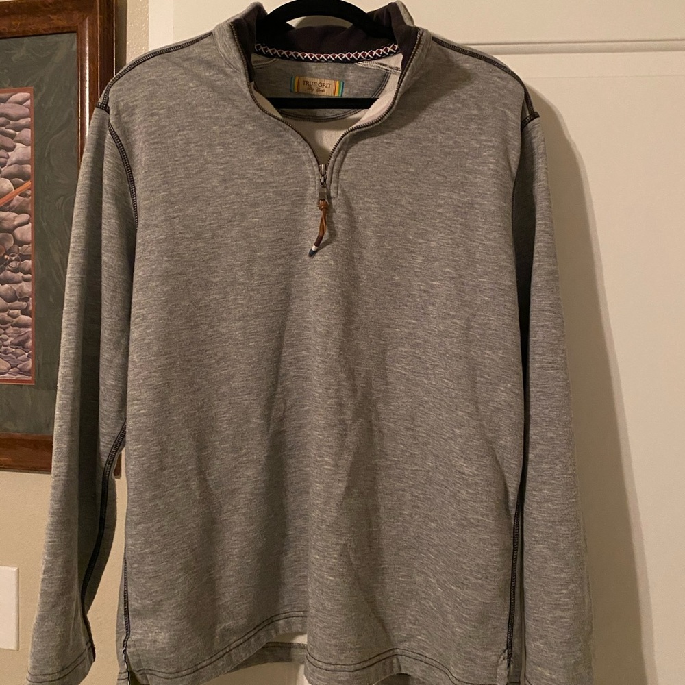 True grit half zip